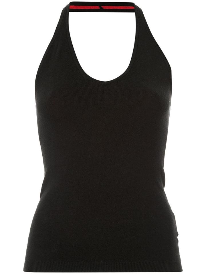 Nagnata Halter Sports Top - Black