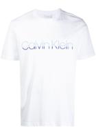 Calvin Klein Half Felt Logo T-shirt - White