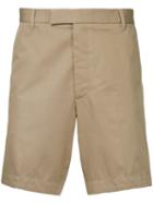 Gieves & Hawkes Fitted Chino Shorts - Neutrals