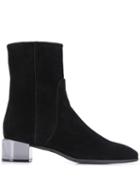 Stuart Weitzman Clodette Ankle Boots - Black