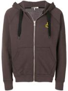 Isabel Marant Logo Zip Front Hoodie - Black
