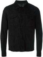 Eleventy Patch Pocket Jacket, Men's, Size: 50, Black, Leather