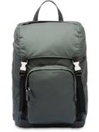 Prada Padded Detail Backpack - Grey