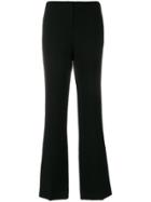 The Row Straight Leg Tailored Trousers - Black