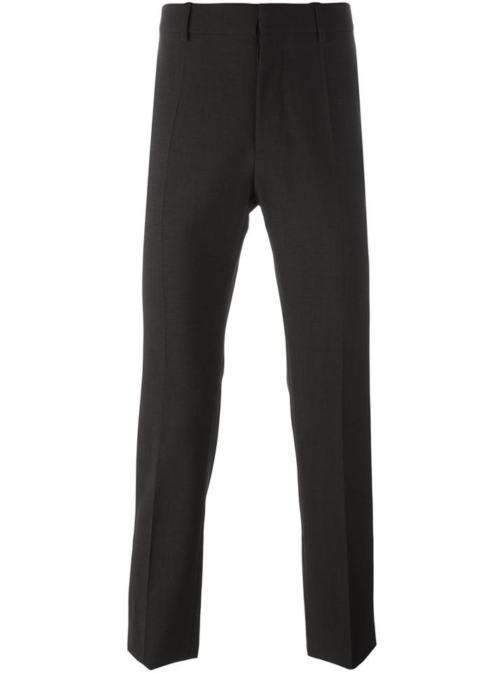 Marni Straight Leg Tailored Trousers, Men's, Size: 52, Brown, Cotton/wool