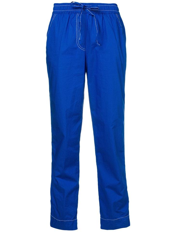 P.a.r.o.s.h. Slim Trousers - Blue