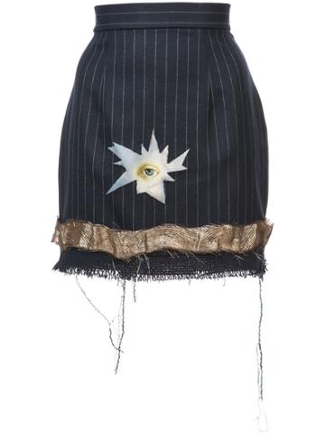 Dilara Findikoglu All Seeing Eye Skirt - Blue