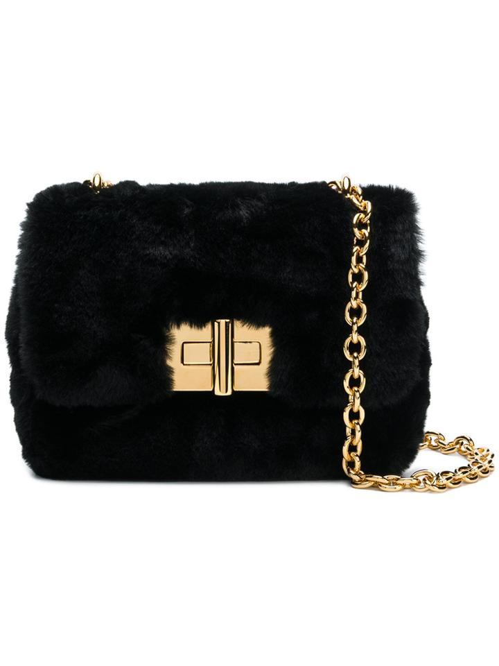 Tom Ford Buckle Shoulder Bag - Black