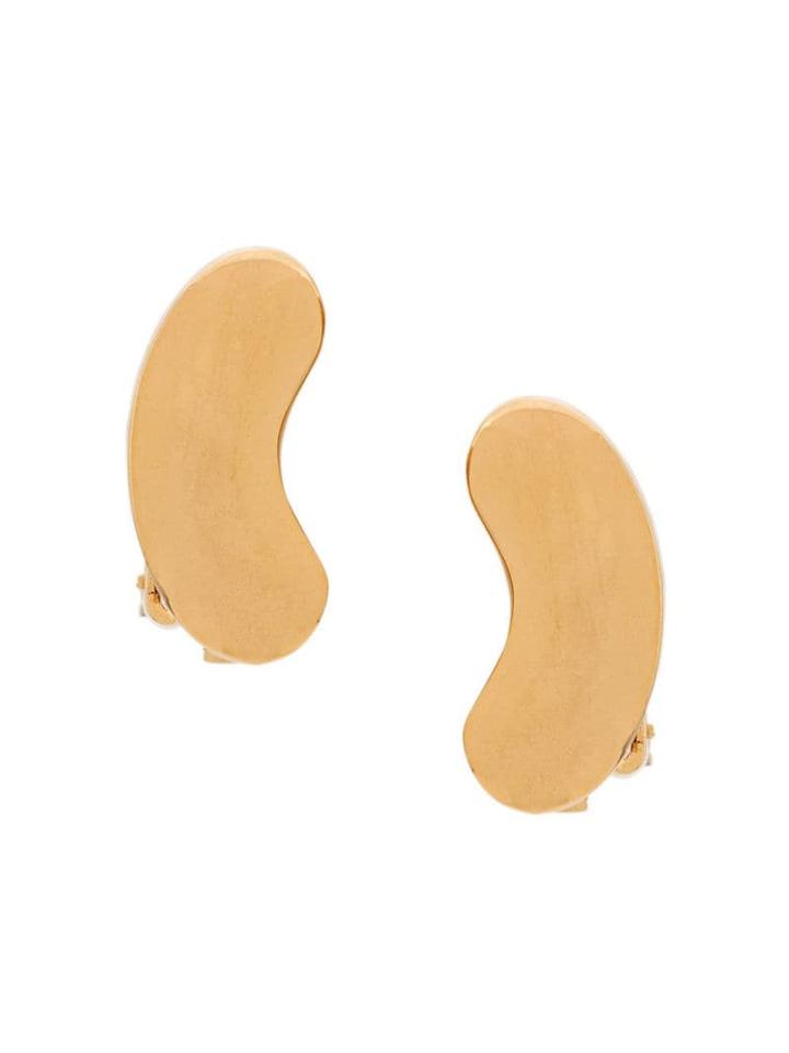 Nina Ricci Pre-owned 1980s Clip-on Earrnigs - Gold