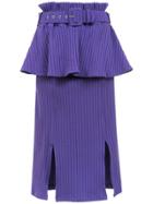 Framed Superb Midi Dress - Purple