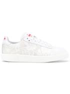 Diadora Floral Embroidered Sneakers - White
