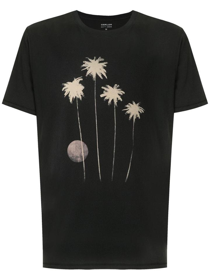 Osklen Vintage Coqueiros Print T-shirt - Black