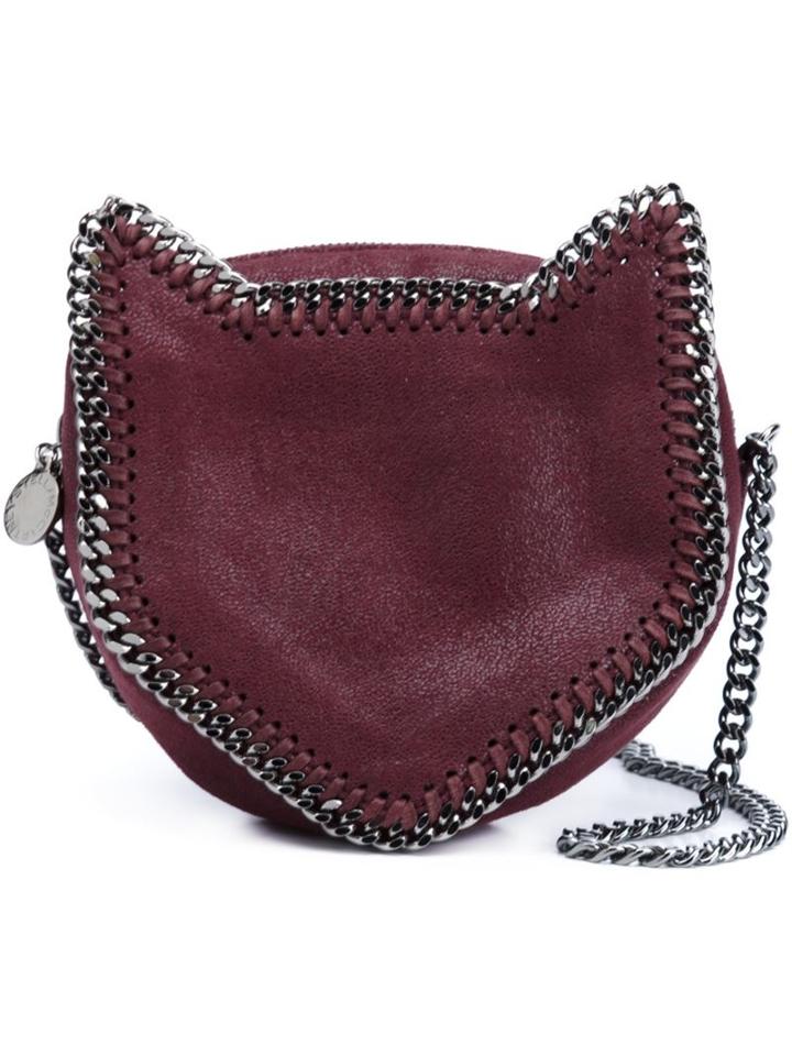 Stella Mccartney 'falabella' Cat Crossbody Bag, Women's, Red