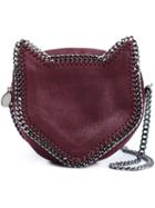 Stella Mccartney 'falabella' Cat Crossbody Bag, Women's, Red