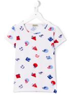 Kenzo Kids Smile T-shirt, Girl's, Size: 8 Yrs, Pink/purple