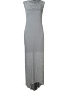 Uma Raquel Davidowicz - 'volupia' Dress - Women - Silk/viscose - 42, Grey, Silk/viscose