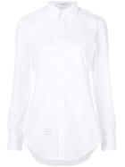 Thom Browne Toy Icon Button Down Poplin Shirt - White