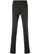 Salvatore Ferragamo - Checked Trousers - Men - Cashmere/virgin Wool - 50, Grey, Cashmere/virgin Wool