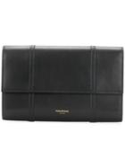 Thom Browne Brogue Detail Document Wallet - Black