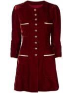 Chanel Pre-owned Cc Long Sleeved Jacket - Red