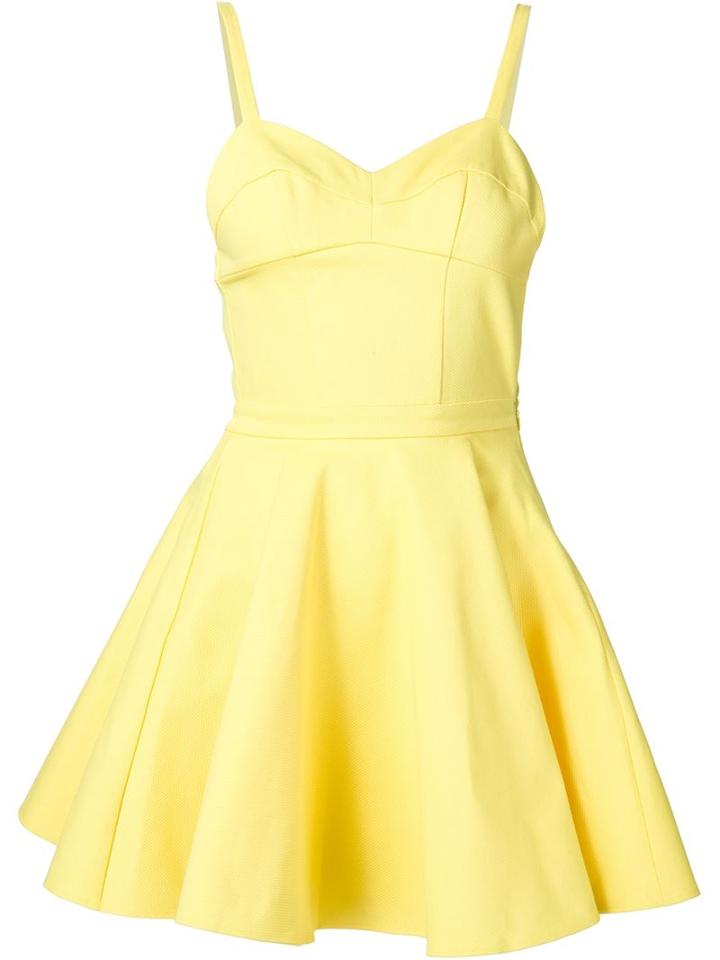 Jeremy Scott Fit And Flare Dress