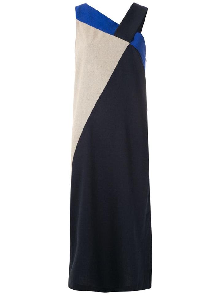 Mara Mac Color Block Midi Dress - Multicolour