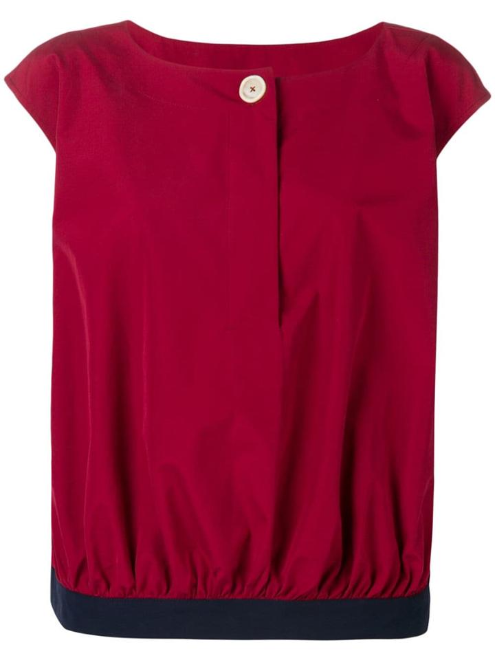 Marni Poplin Tank Top - Red