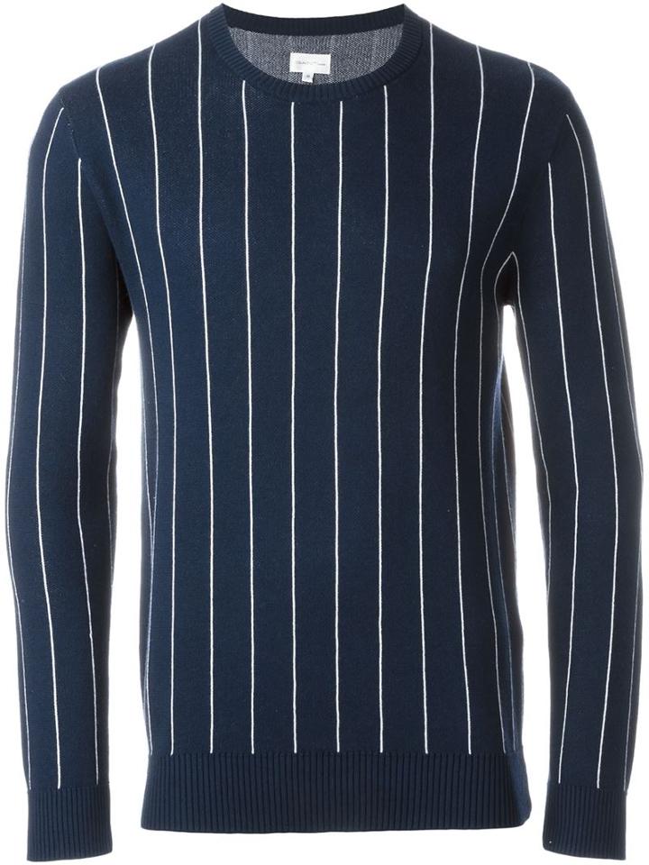 Gant Rugger Pinstriped Jacquard Jumper
