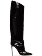 Alexandre Vauthier Alex 100 Sequinned Boots - Black