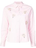 Jimi Roos Striped Shirt - Pink