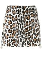 Drome Leopard Print Skirt