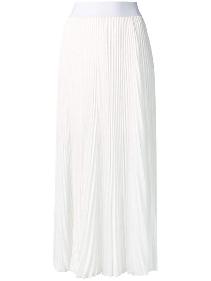 Poiret Micro-pleated Skirt - White