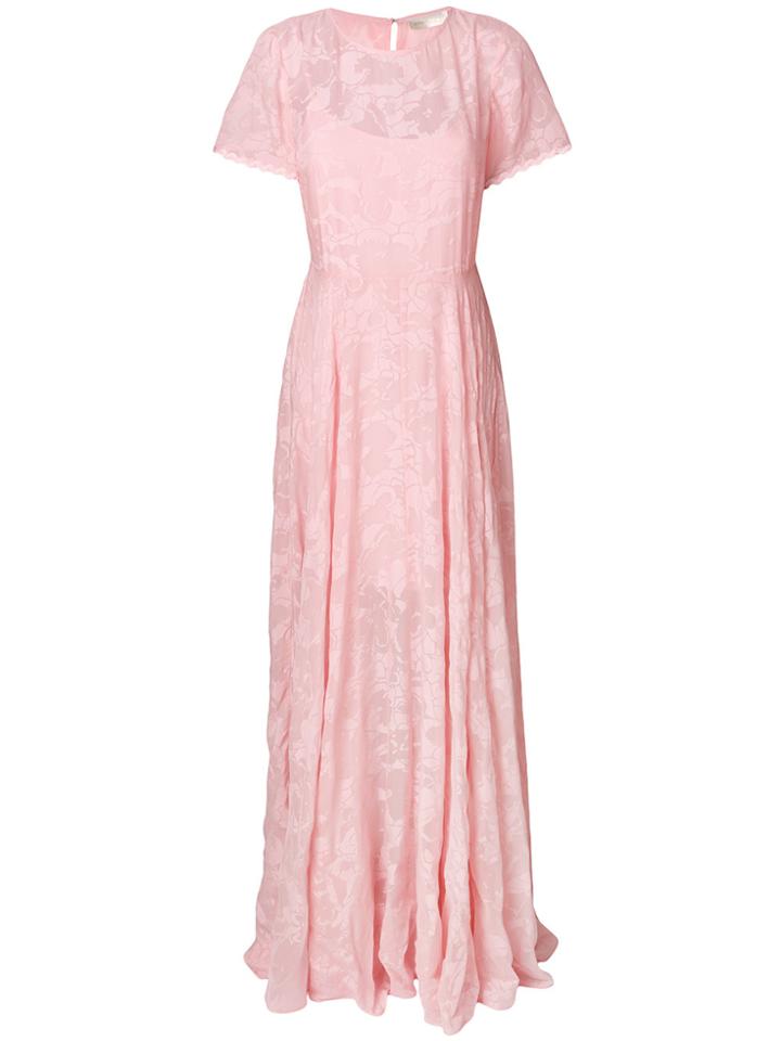 Stine Goya Garden Pattern Dress - Pink & Purple