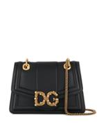 Dolce & Gabbana Dg Amore Shoulder Bag - Black