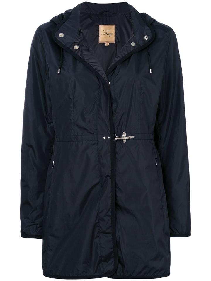 Fay Slim Waterproof Jacket - Black