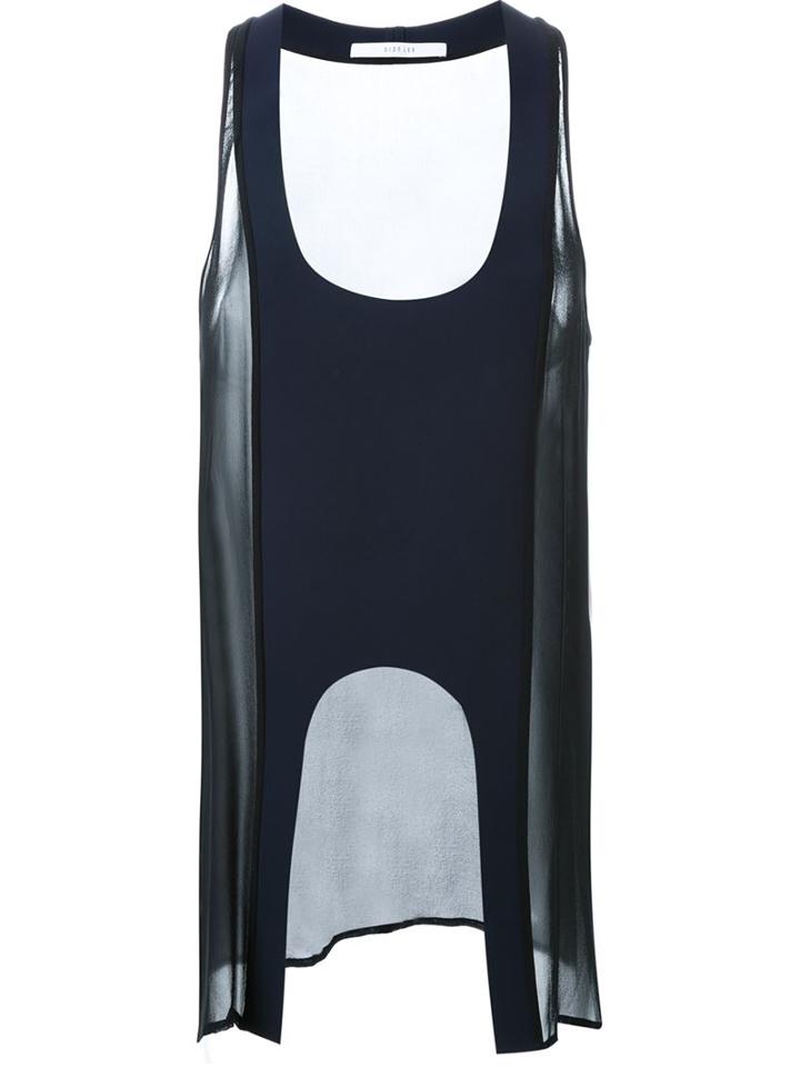 Dion Lee Sheer Panel Tank Top