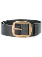 Dolce & Gabbana Classic Belt, Men's, Size: 80, Black, Leather