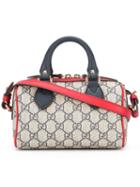 Gucci Gg Supreme Crossbody Nag, Women's, Red, Canvas/leather