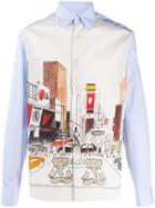 Lanvin Babar Elephant-print Shirt - Blue