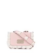 Red Valentino Red(v) Ruffled Shoulder Bag - Pink