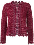 Cecilia Prado - Knit Jacket - Women - Acrylic/lurex/viscose - P, Pink/purple, Acrylic/lurex/viscose