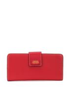 Frances Valentine Logo Patch Wallet - Red