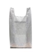 Ashish White Large Sequin Nylon Tote Bag - Neutrals
