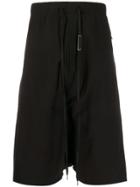 Army Of Me Drop-crotch Shorts - Black