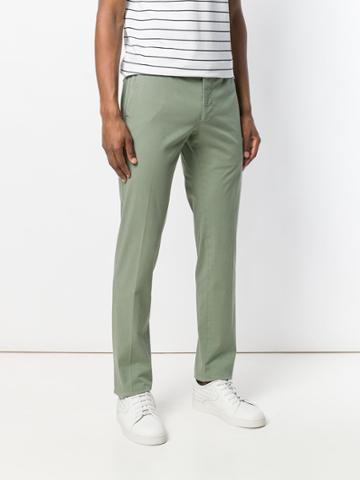 Biagio Santaniello Slim Trousers - Green