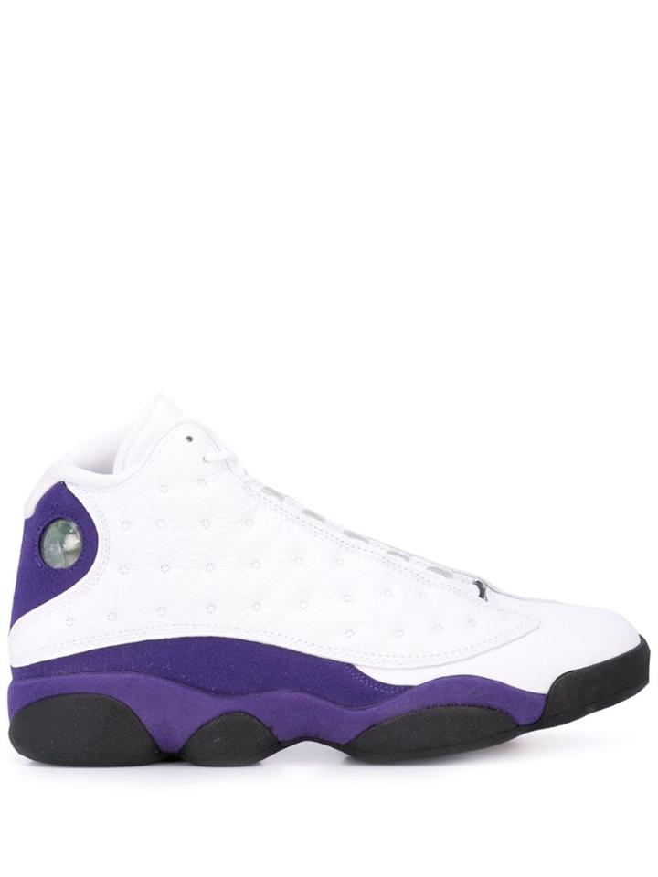 Nike Air Jordan Retro 13 Lakers Sneakers - White