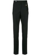 Versus Safety Pin Tailored Trousers - Black