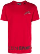 Plein Sport Logo Print T-shirt - Red