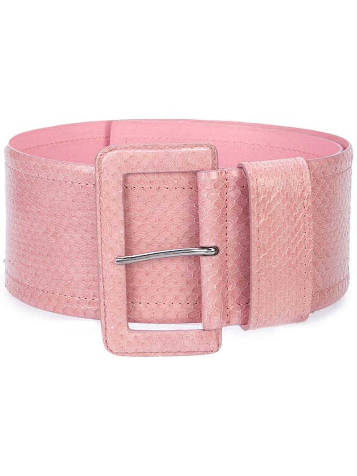Carolina Herrera Buckled Belt - Pink