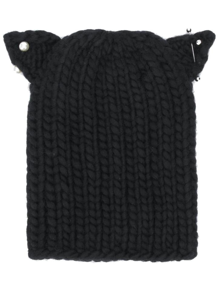 Eugenia Kim Felix Piercings Beanie - Black